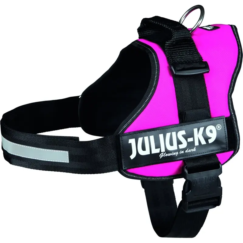 Trixie Julius-K9? Powerharness, 3/XL-XXL: 82-116 cm/50 mm, lilac