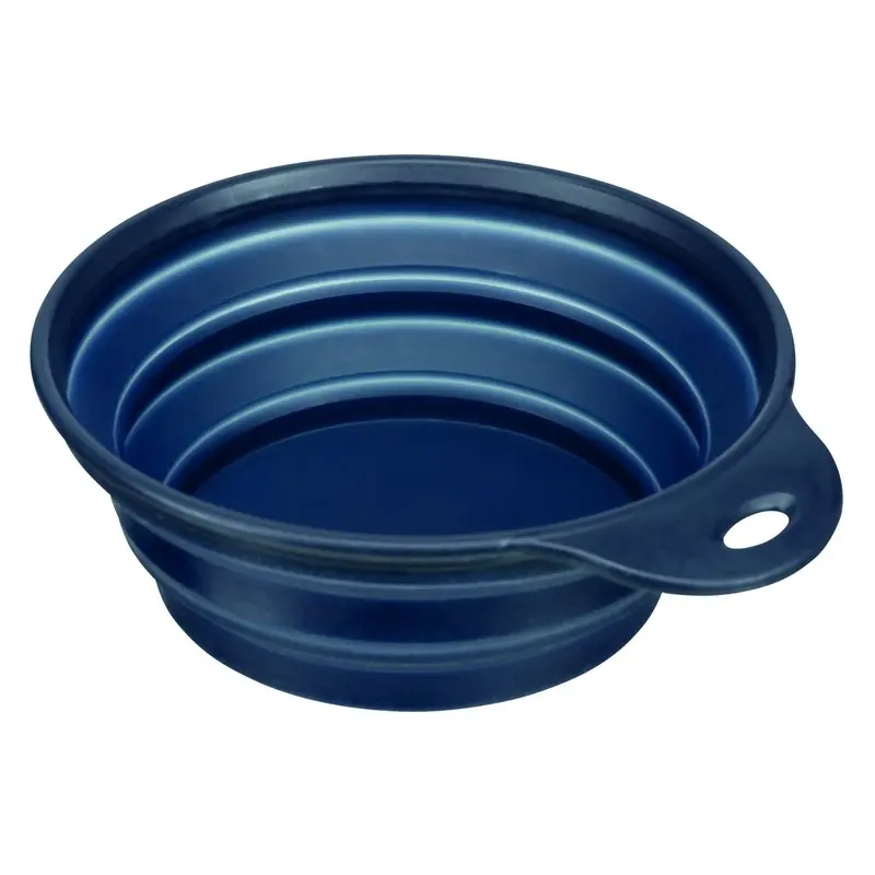 Trixie Travel bowl, silicone, solid rim, 0.5 l/diam. 14 cm