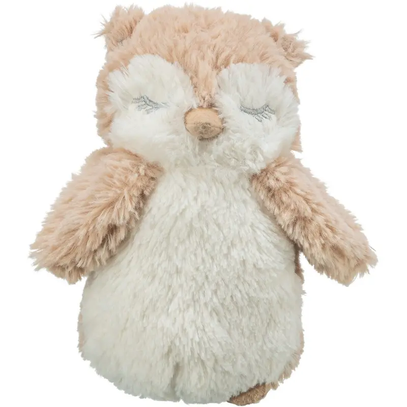 Trixie Owl, plush, recycled, 18 cm