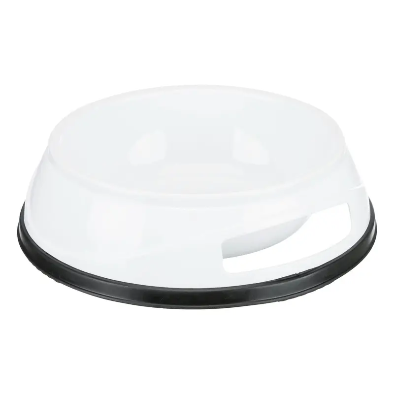 Trixie Plastic bowl, rubber base ring, 1.5 l/diam. 20 cm