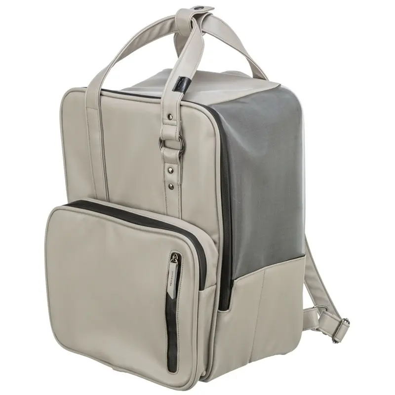 Trixie CityStyle backpack, 30 x 20 x 40 cm, light grey