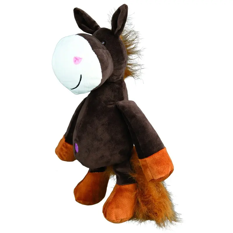 Trixie Horse, original animal sound, plush, 32 cm