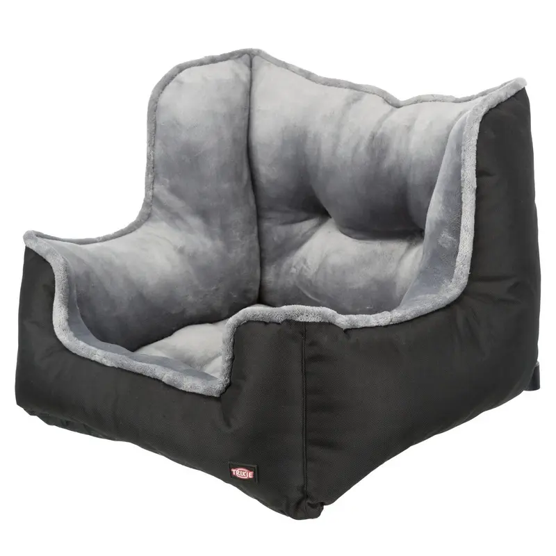Trixie Car seat, 50 x 40 x 50 cm, black/grey