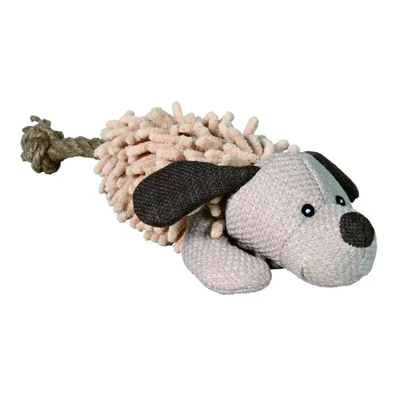 Trixie Dog with rope, fabric/plush, 30 cm