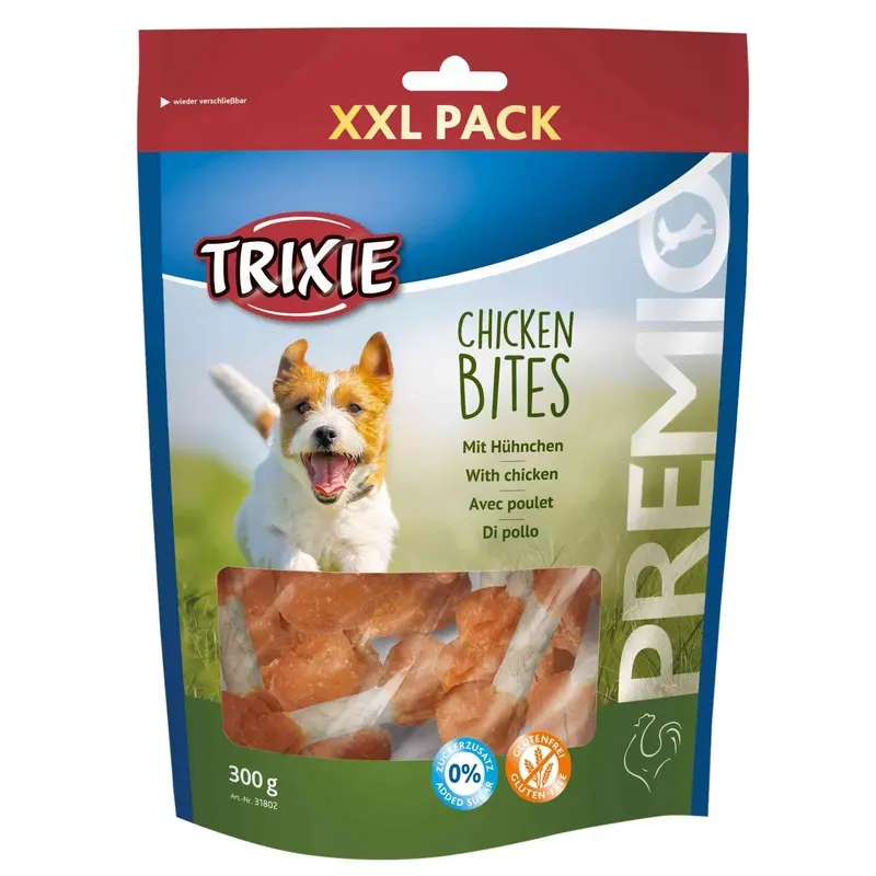 Trixie PREMIO Chicken Bites, XXL Pack, 300 g