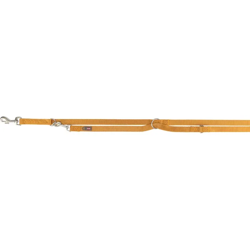 Trixie Premium adjustable lead, XS: 2.00 m/10 mm, curry