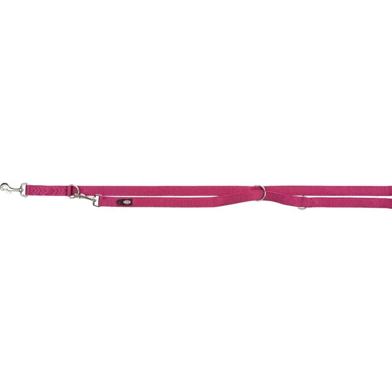 Trixie Premium adjustable leash, XS: 2.00 m/10 mm, fuchsia