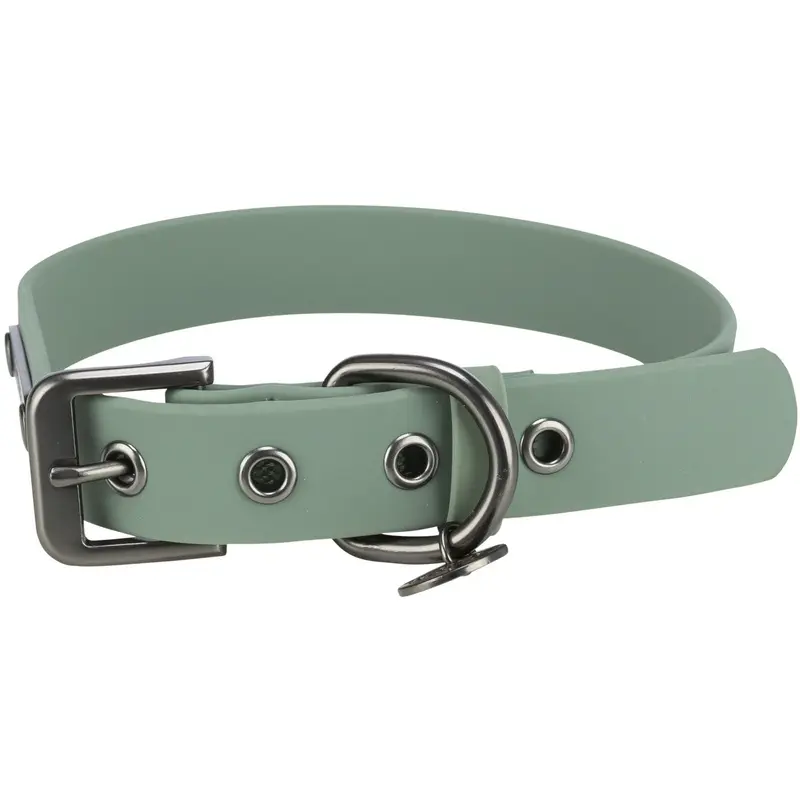 Trixie CityStyle collar, PVC, M??L: 40??47 cm/25 mm, sage