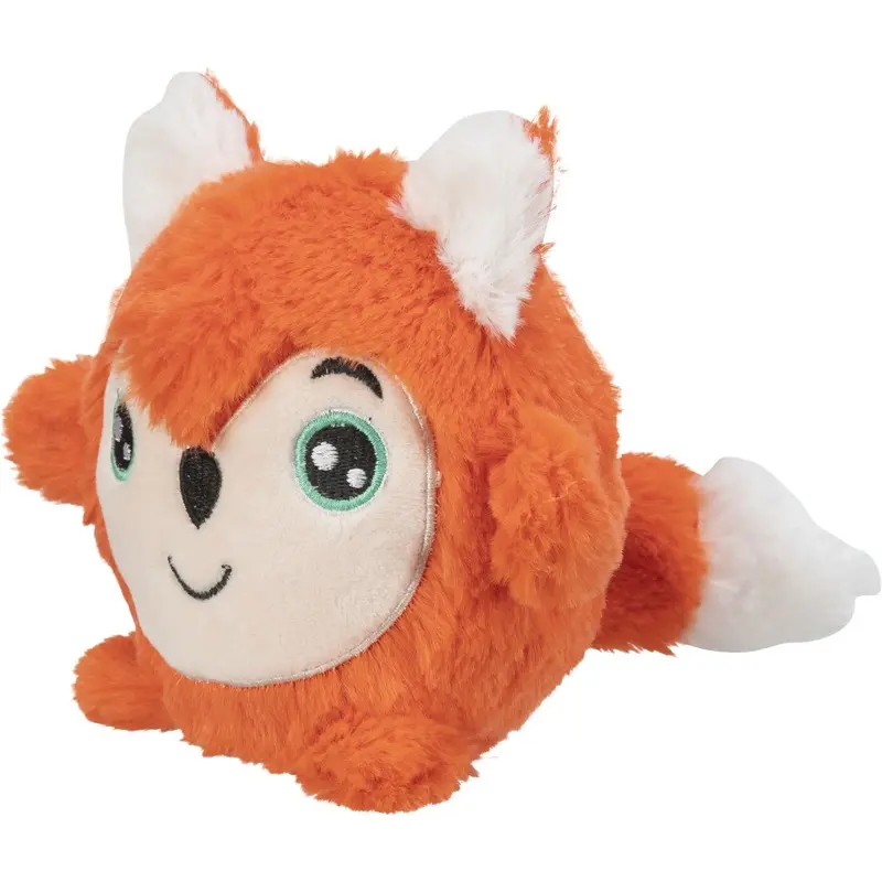 Trixie Fox, round, plush, 11 cm