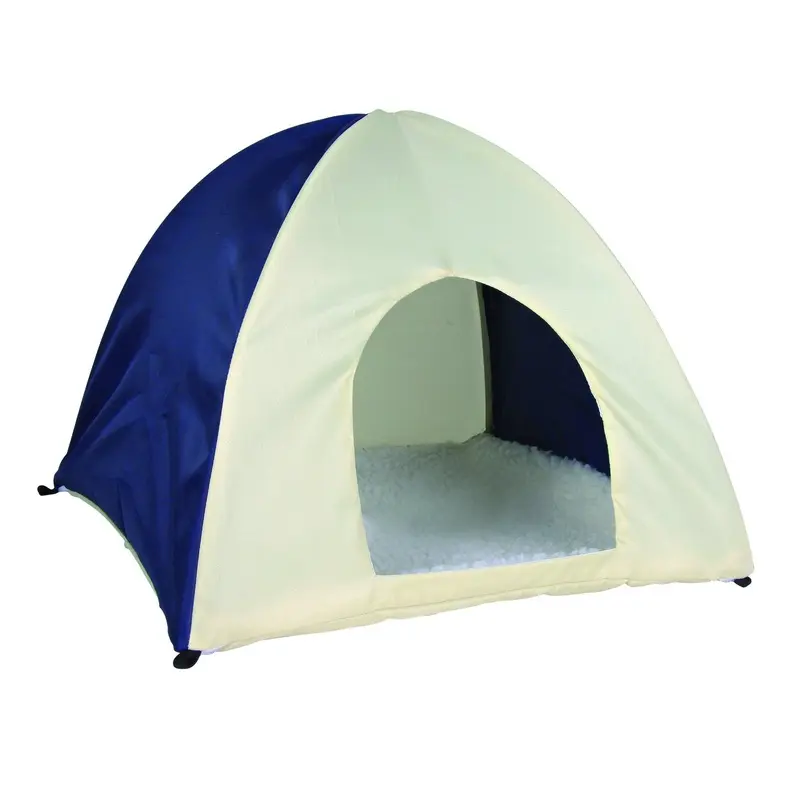 Trixie WigWam for rabbits, 37 x 35 x 37 cm, dark blue/beige