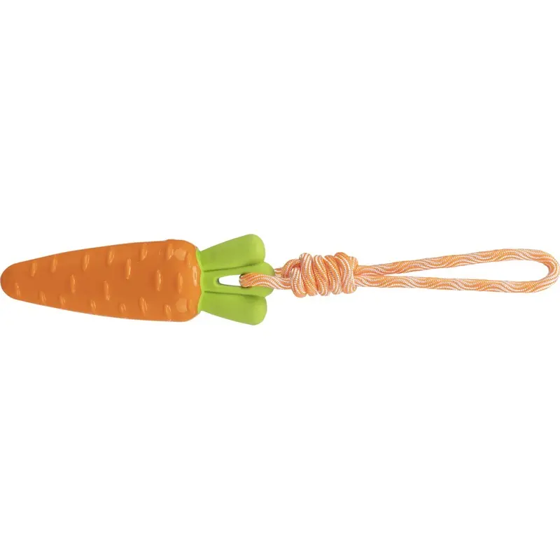 Trixie Carrot on a rope, TPR, 20 cm/39 cm