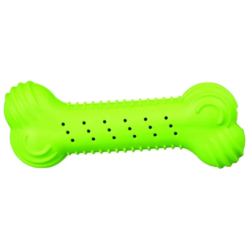 Trixie Rustling bone, natural rubber, 18 cm