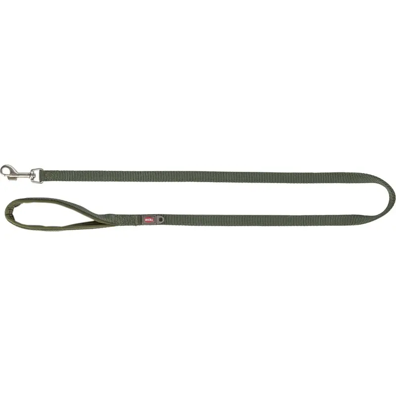 Trixie Premium lead, ML: 1.00 m/20 mm, olive green