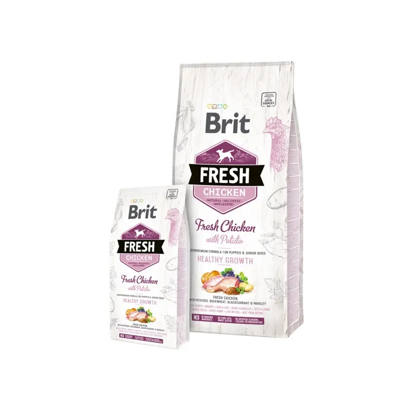 Brit Fresh Chicken with Potato Puppy