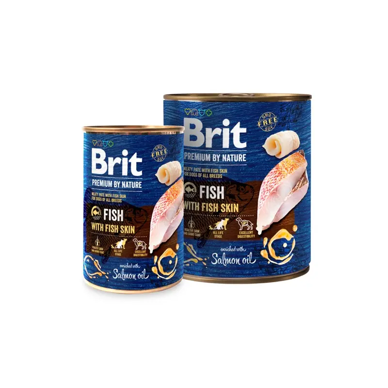 Brit Premium Fish with Fish Skin