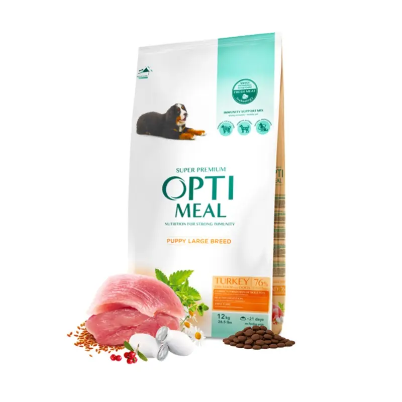 OPTIMEAL Puppy Large Breed Turkey
