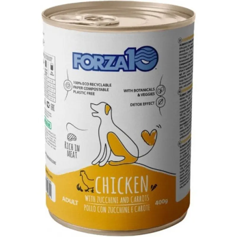 Forza 10 Maintenance Chicken with Zucchini and Carrots
