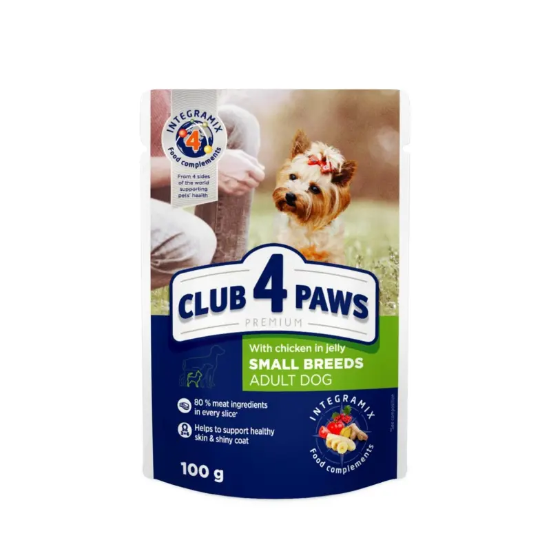 CLUB 4 PAWS Premium "With Chicken In Jelly"