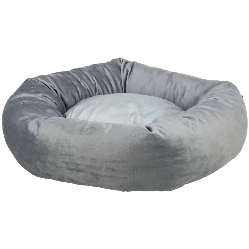 Trixie Lionel bed, recycled, round, diam 60 cm, grey