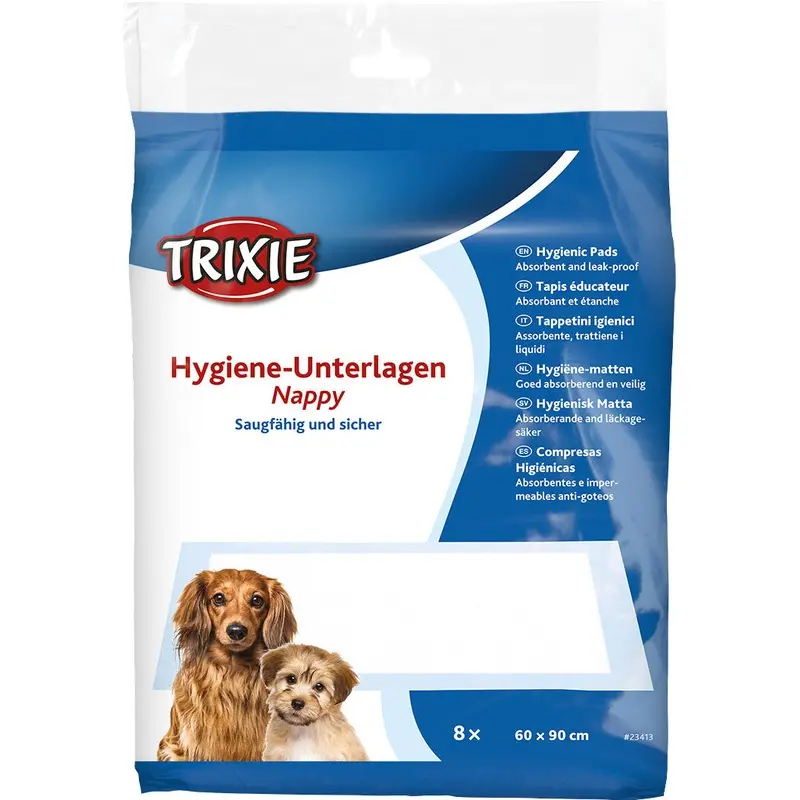 Trixie Nappy puppy pad, 60 x 90 cm, 8 pcs.