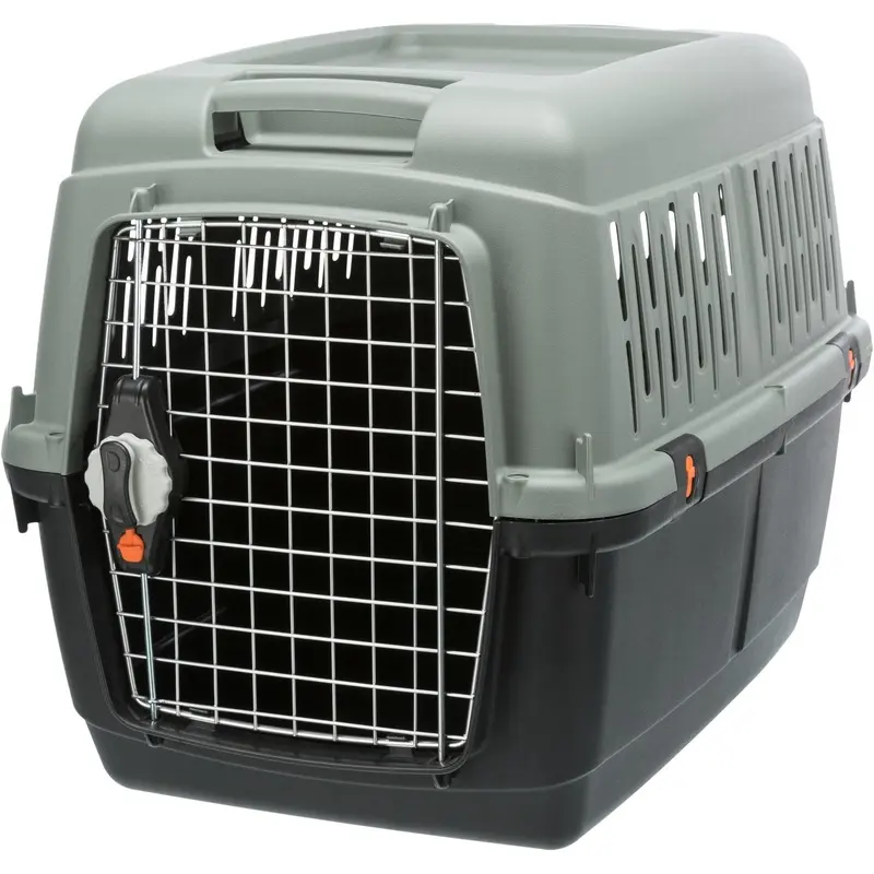 Trixie Be Eco Giona 4 transport box, S??M: 50 x 51 x 70 cm, anthracite/grey-green