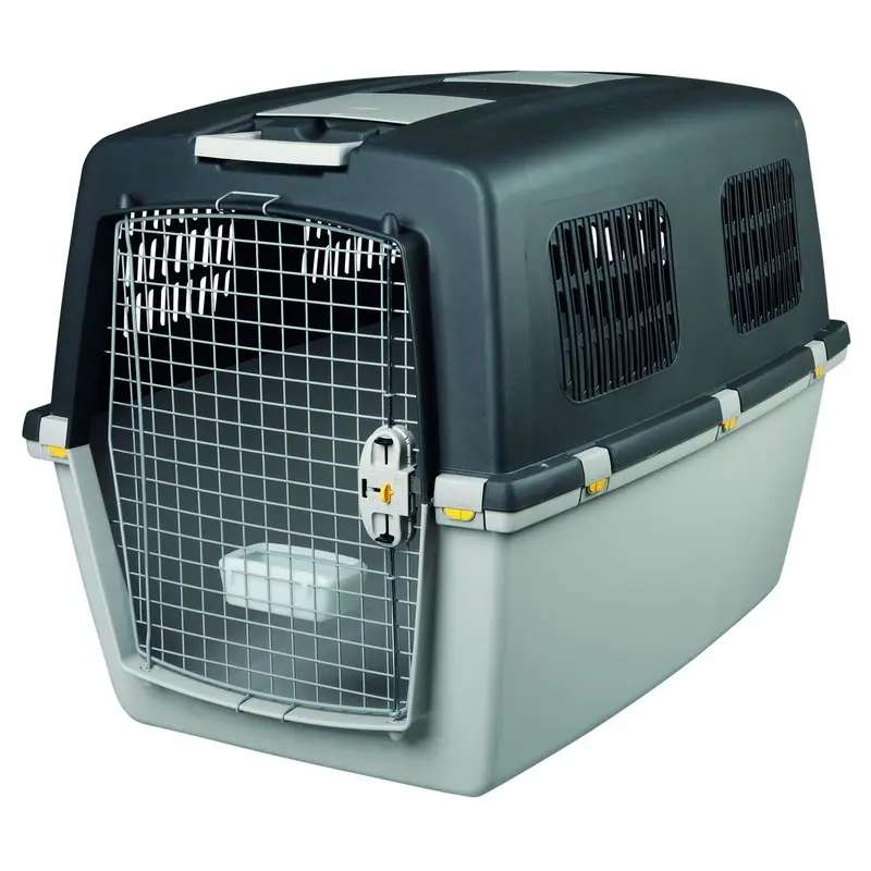 Trixie Gulliver 7 transport box, L: 73 x 75 x 104 cm, light grey/dark grey