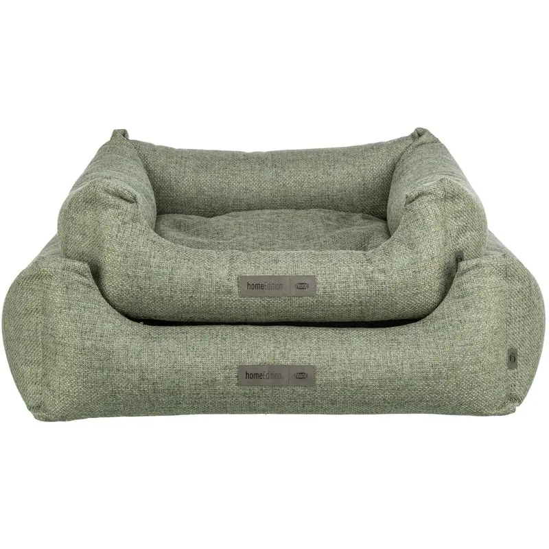Trixie Matteo bed, square, 80 x 60 cm, olive green