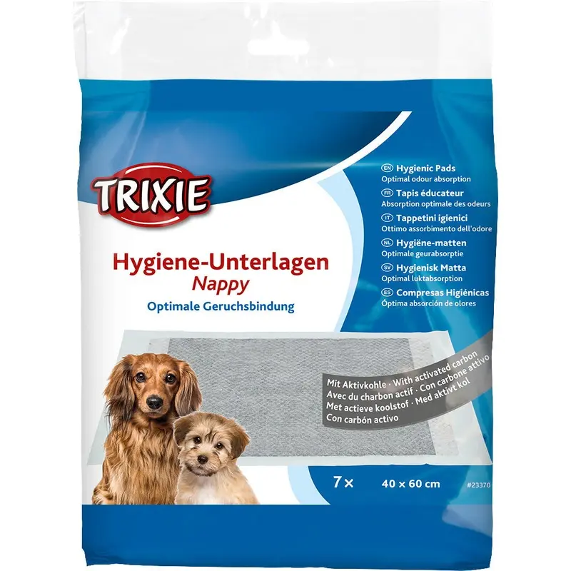 Trixie Nappy hygiene pad, activated carbon, 40 ? 60 cm, 7 pcs.
