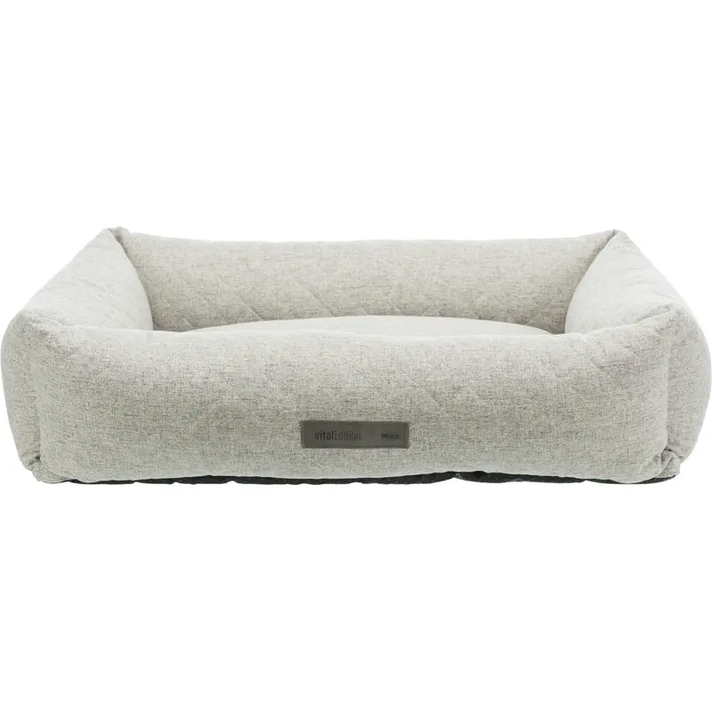 Trixie Noah vital bed, square, 100 x 70 cm, light grey