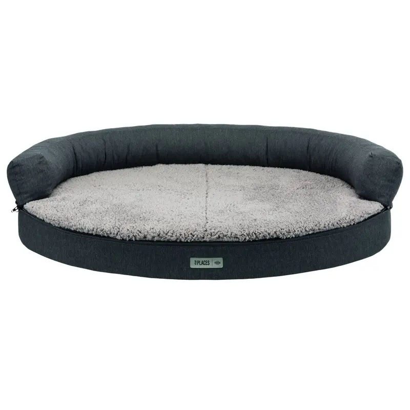 Trixie Bendson vital sofa, 100 x 80 cm, dark grey/light grey