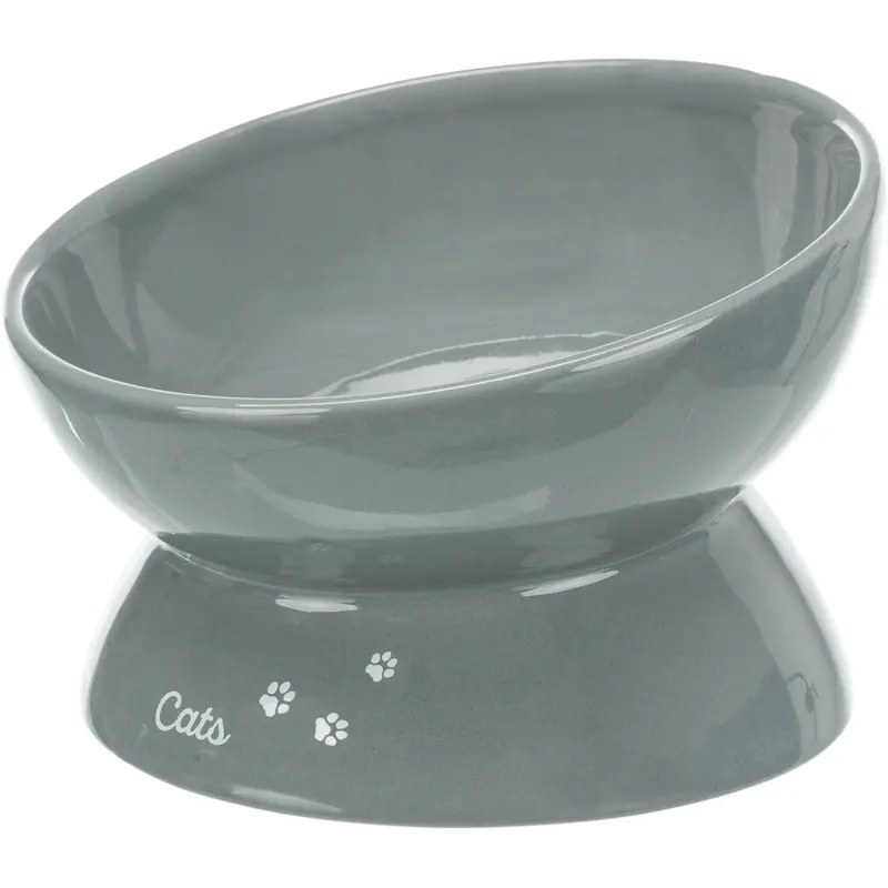 Trixie Bowl XXL, ceramic, 0.35 l/ 17 cm, grey