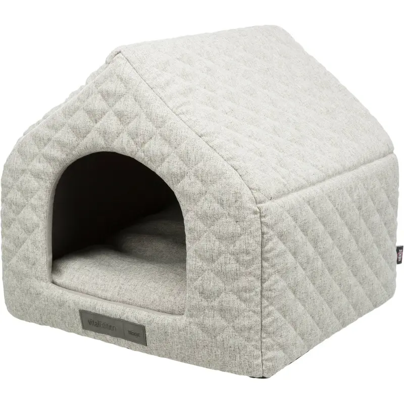 Trixie Noah vital cuddly cave, 40 x 45 x 43 cm, light grey