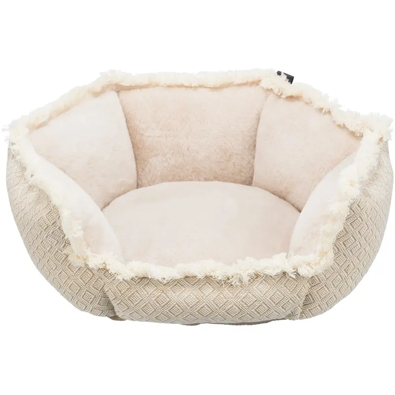 Trixie Boho bed square, 65 X 65 cm, beige
