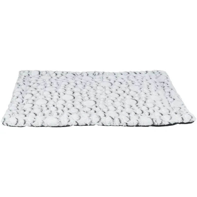 Trixie Mila lying mat plush, 60 X 50 cm, white-grey