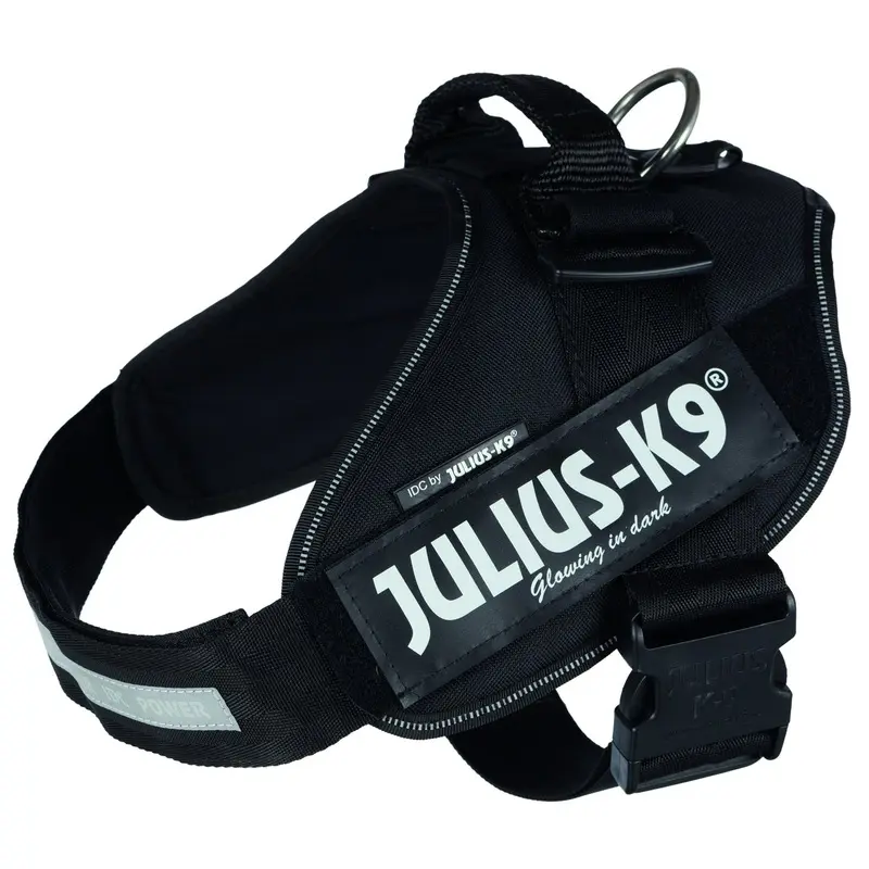 Trixie Julius-K9? IDC Powerharness, 2/L-XL: 71-96 cm/50 mm, black