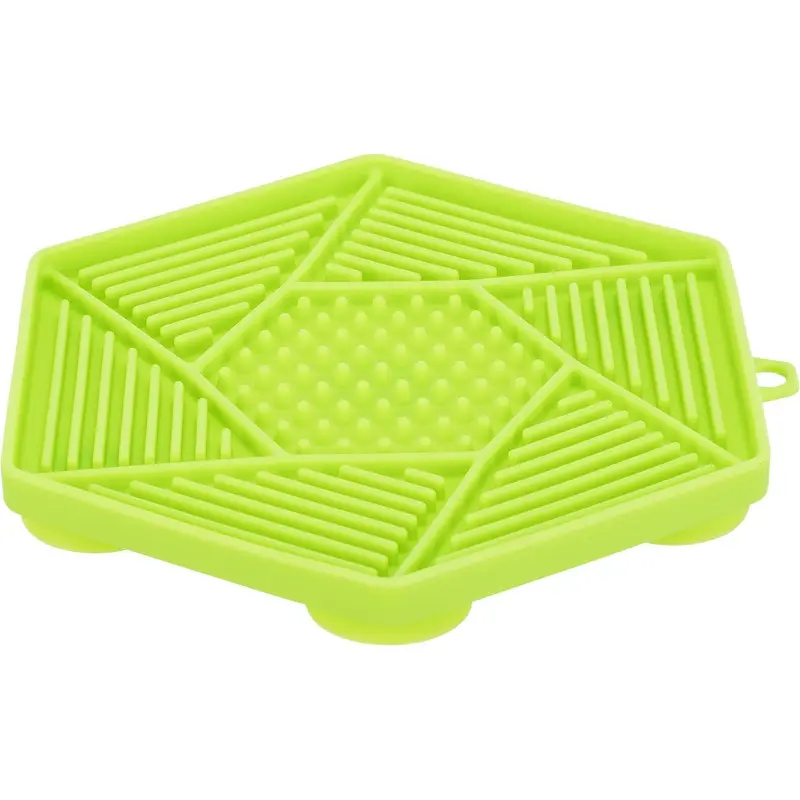 Trixie Lick'n'Snack mat with suction pad, silicone, 17 cm, green