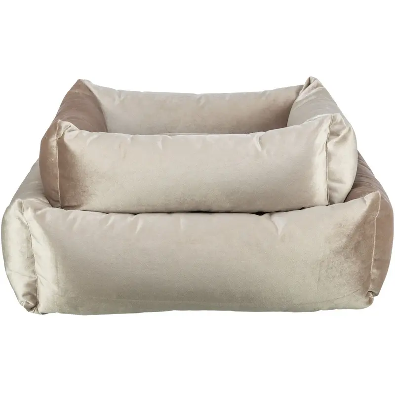 Trixie Malia bed, square, 80 x 65 cm, blue-grey