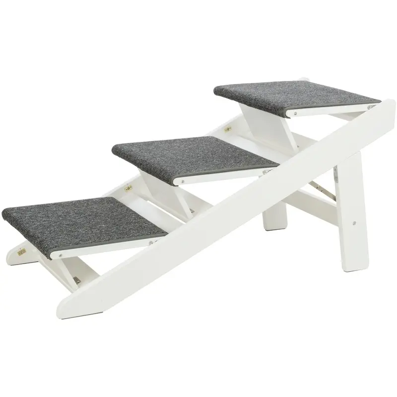 Trixie Ramp folding steps MDF, 44 X 46 X 106 cm, white