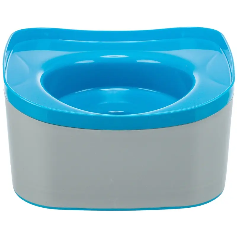 Trixie Strong travel Bowl, 21 x 11 x 21 cm, dark grey/petrol