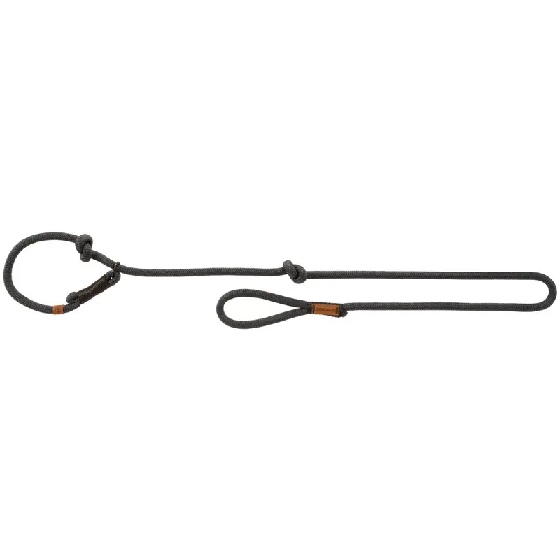 Trixie BE NORDIC retriever leash, S-M: 1.70 m/diam. 8 mm, dark grey/brown