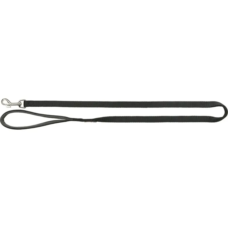 Trixie Premium leash, XS-S: 1.20 m/15 mm, black