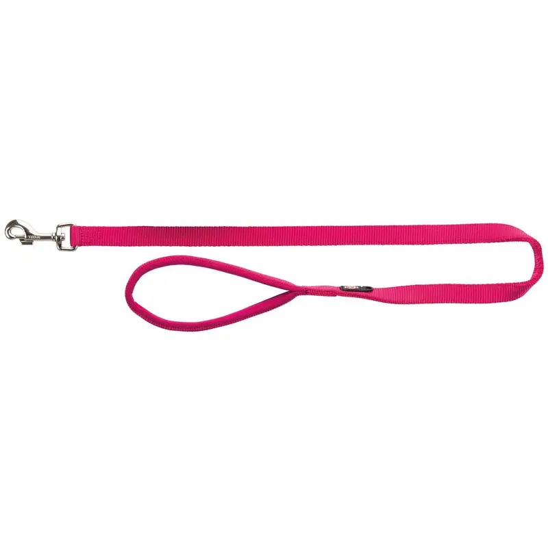 Trixie Premium leash, XS-S: 1.20 m/15 mm, fuchsia