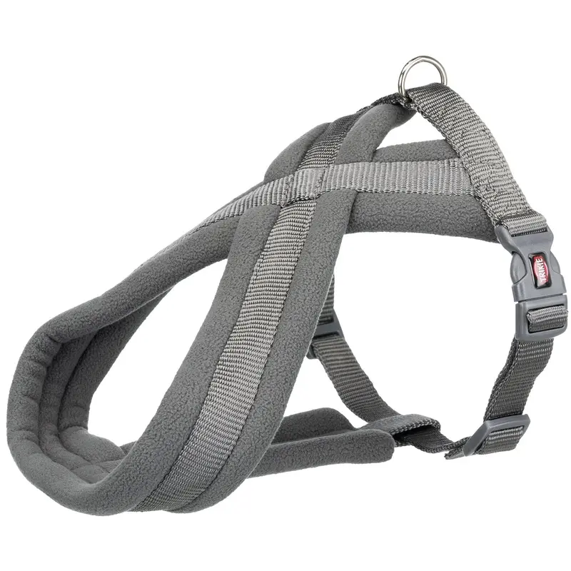 Trixie Premium touring harness, XS-S: 30-55 cm/15 mm, graphite