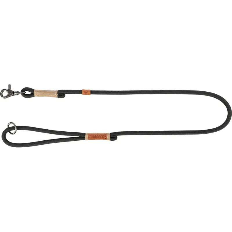 Trixie BE NORDIC lead, S??M: 1.00 m/ 8 mm, black/sand