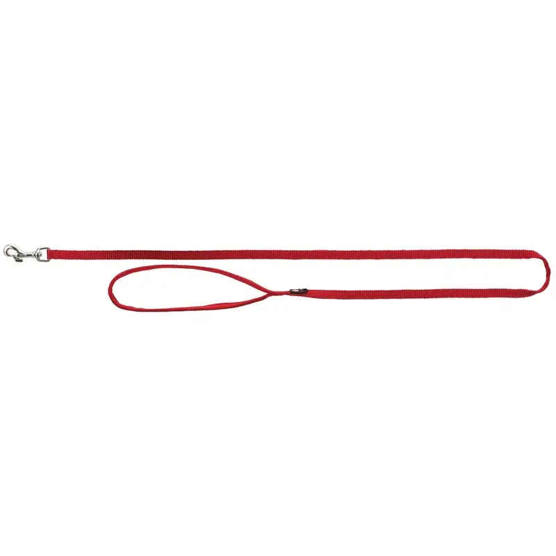 Trixie Premium leash, L-XL: 1.00 m/25 mm, red