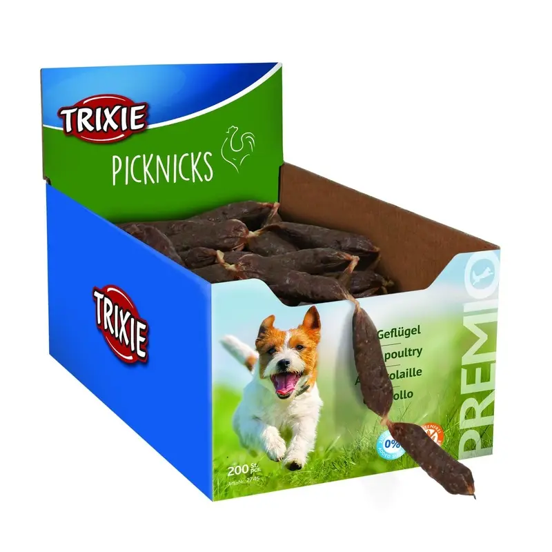 Trixie 200 PREMIO Picknicks, poultry, 8 cm/pc., 8 g/pc.