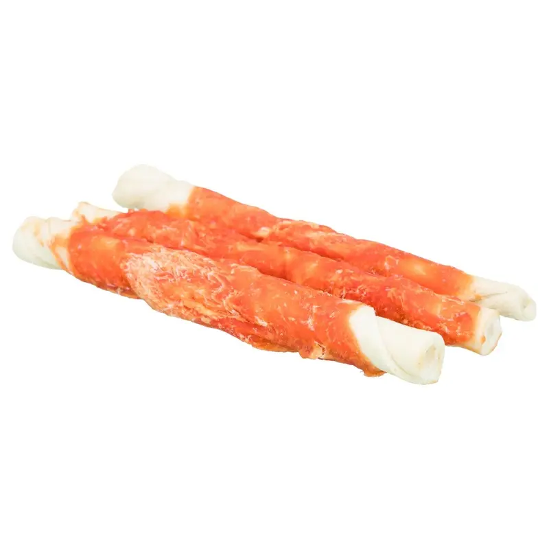 Trixie 100 Denta Fun chewing rolls, chicken, bulk, 17 cm, 45 g/pc.