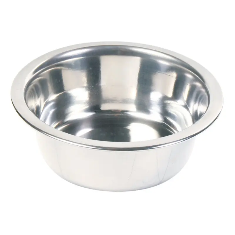 Trixie Stainless steel bowl, 0.45 l/diam. 12 cm