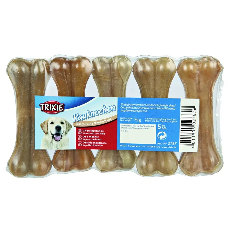 Trixie Chewing bones, pressed, 8 cm, 5 pcs./15 g