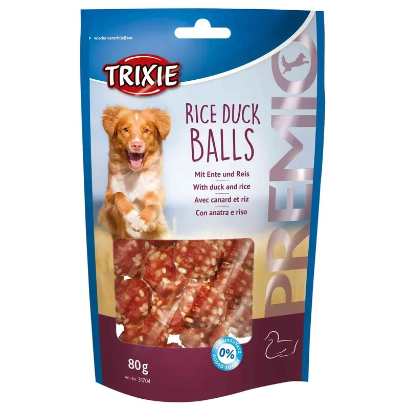 Trixie PREMIO Rice Duck Balls, 80 g